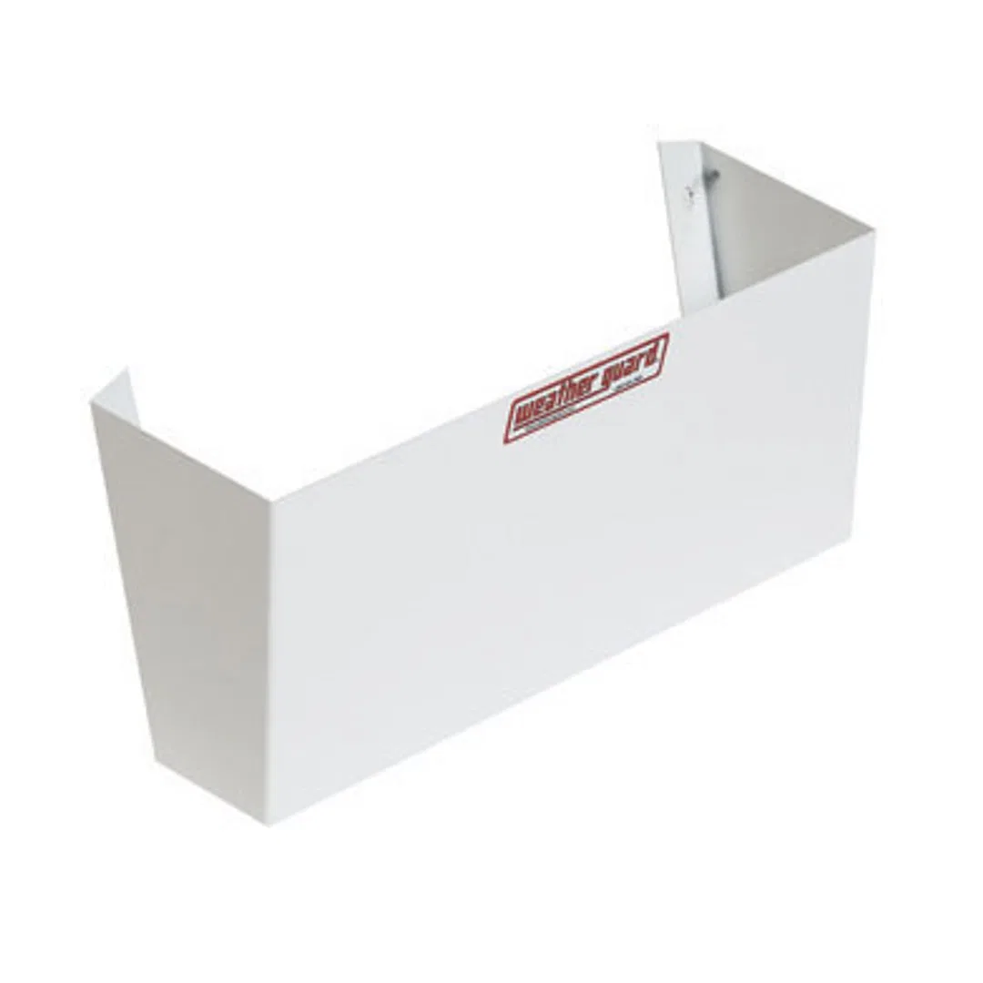 8877-3 – WEATHERGUARD File Bin, Bolts to Bulkhead 15 Inch Width x 7 Inch Height x 5 Inch Depth White
